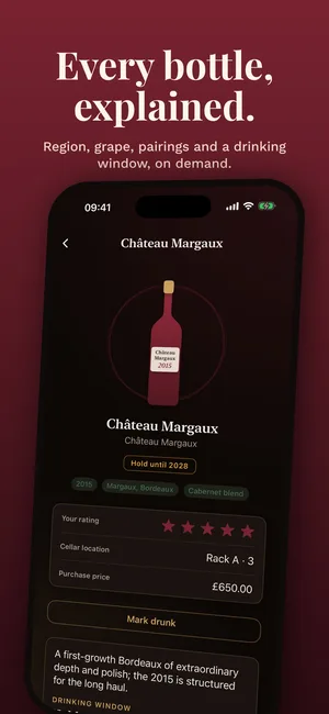 Cellar Ledger: the valuation, explained