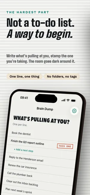 FocusTimer: not a to-do list