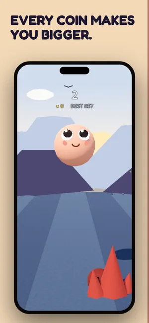 Puffball Dash: start small